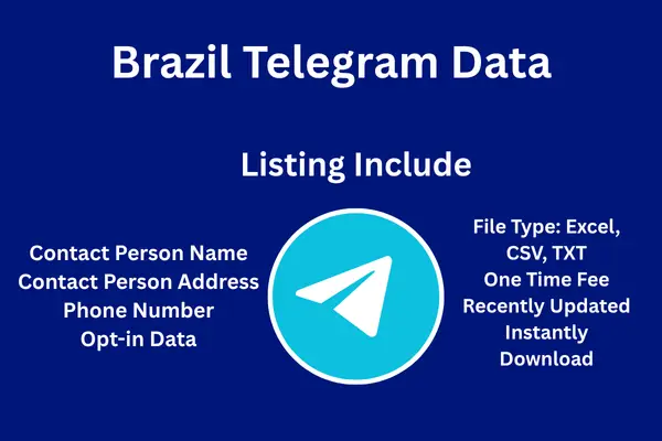 Brazil telegram data
