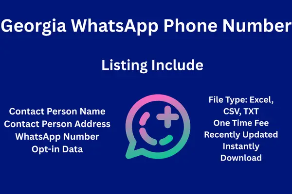 Georgia whatsapp phone number