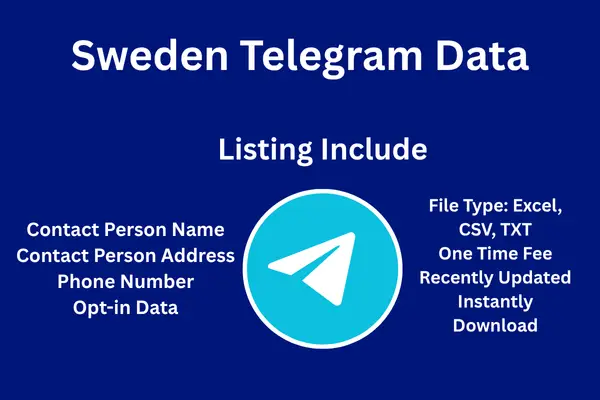 Sweden telegram data