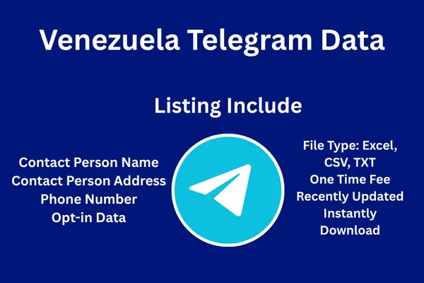 Venezuela telegram data