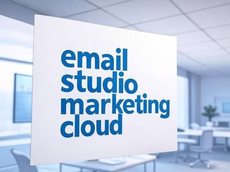 email studio marketing cloud